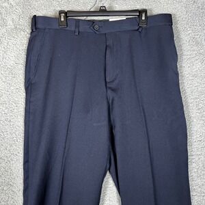 Croft Barrow Dress Pants Mens 38x30 Classic Fit Flat Front Office Business NEW